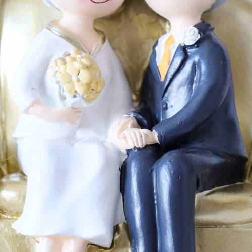 Figura para tarta de boda Bodas de oro 50 aniversario - Figuras tarta