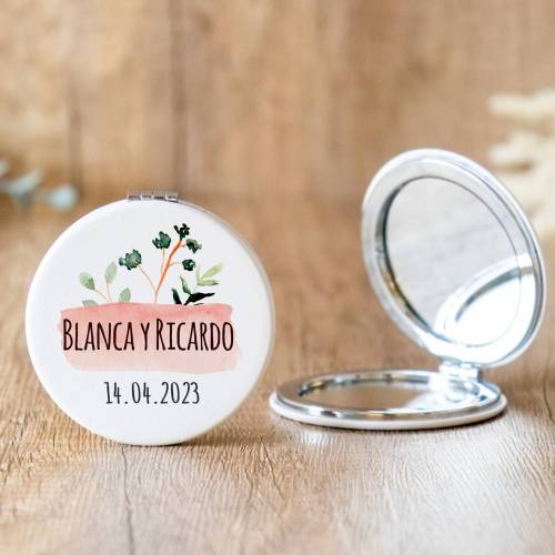 Espejo personalizado "Modelo Prado" Detalles boda - Espejos personalizados boda