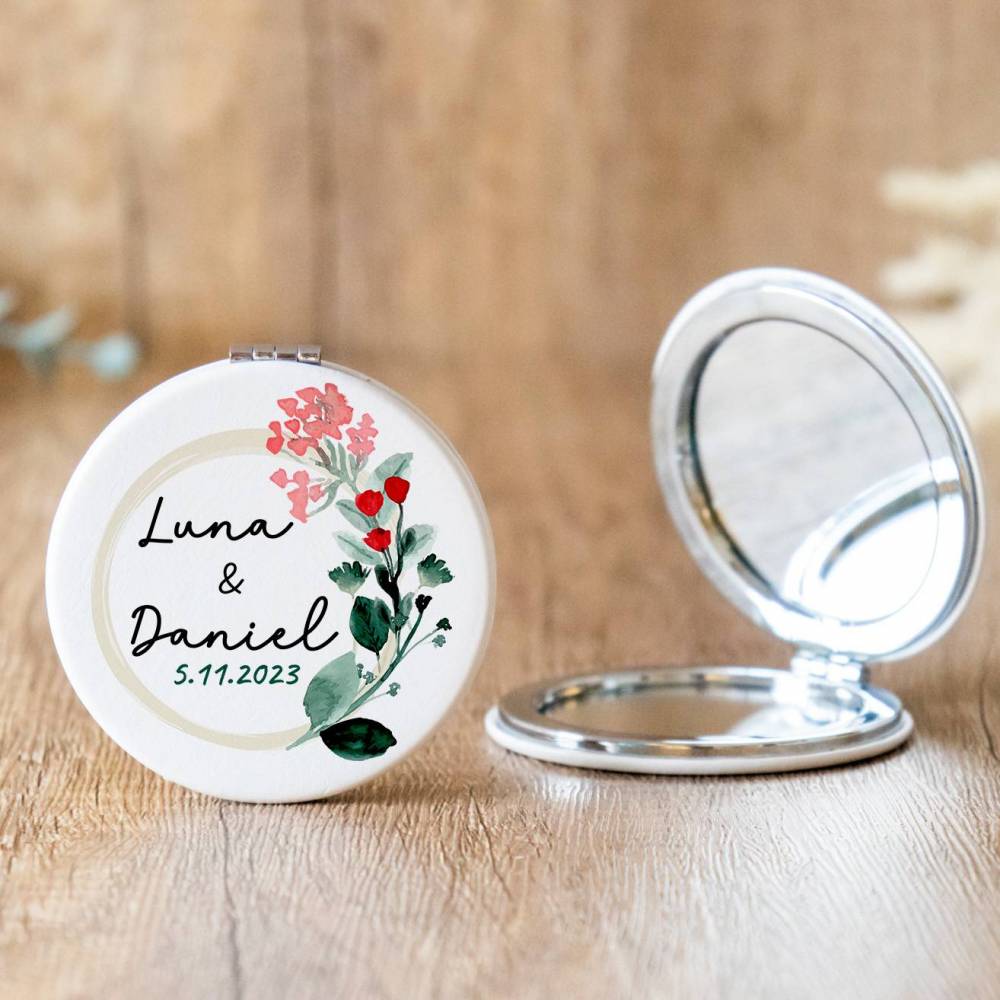 Espejo personalizado "Modelo Amor" Detalles boda - Espejos personalizados boda