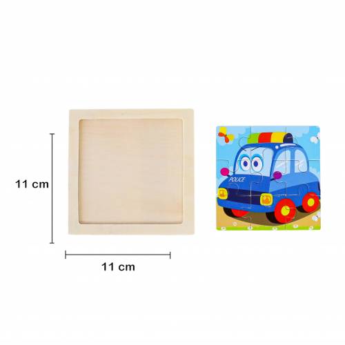 Puzzle para niños Puzzle de madera Modelo "Transportes" Detalles invitados bautizo - Detalles De Bautizo Para Niños