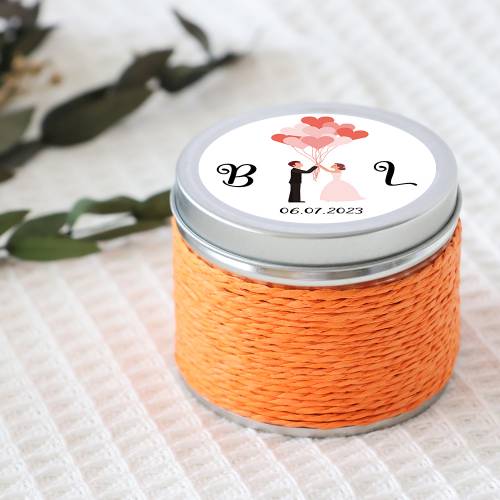 Vela personalizada boda aromática "Cupido" detalles boda