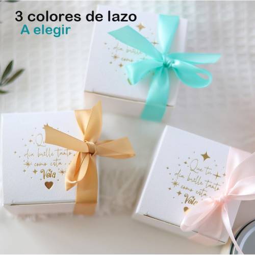 Vela personalizada boda aromática "Macedonia" detalles boda