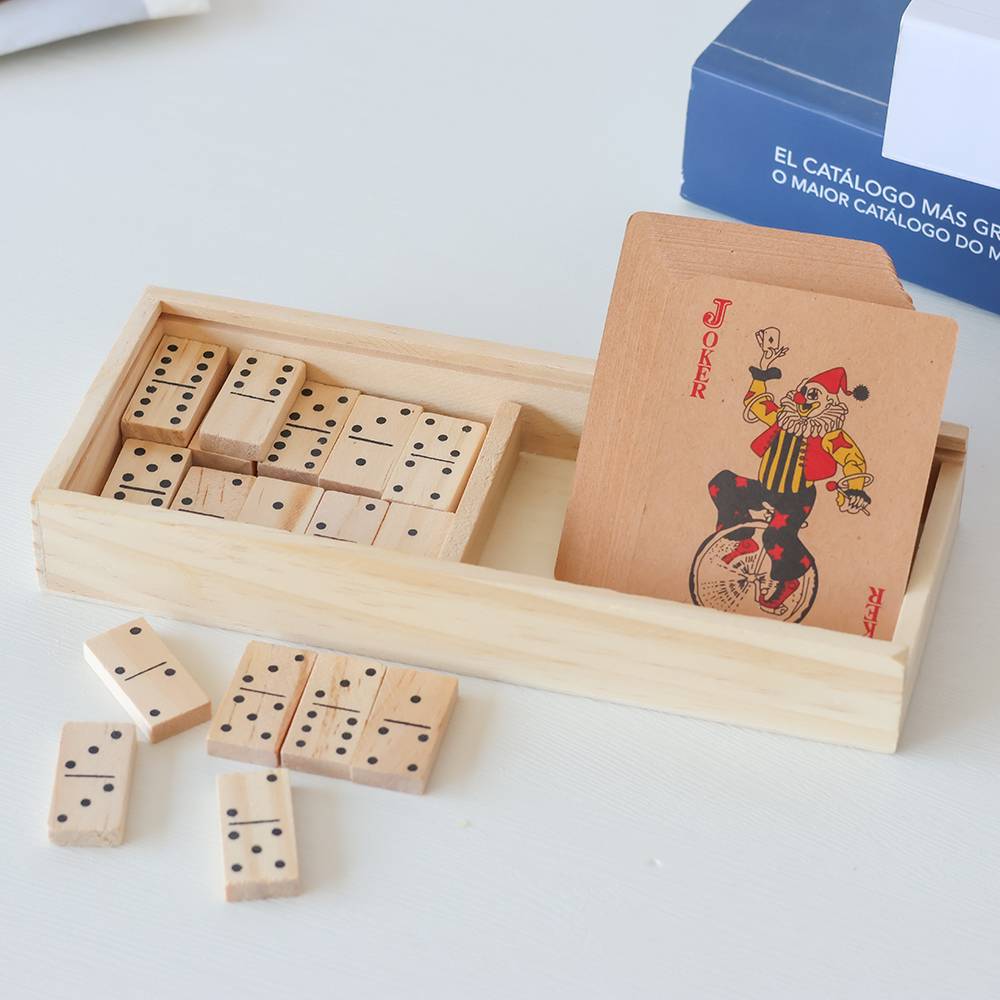 Juego de cartas de póker y dominó, detalles para invitados boda, regalo para invitados boda - Detalles De Boda