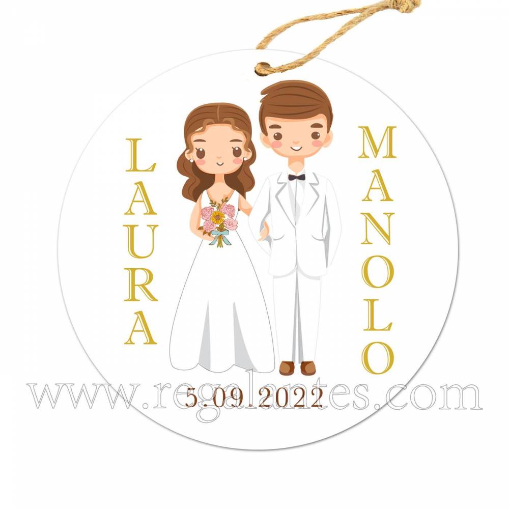 Etiqueta Boda Personalizada Together - Pegatinas Y Etiquetas Personalizadas boda