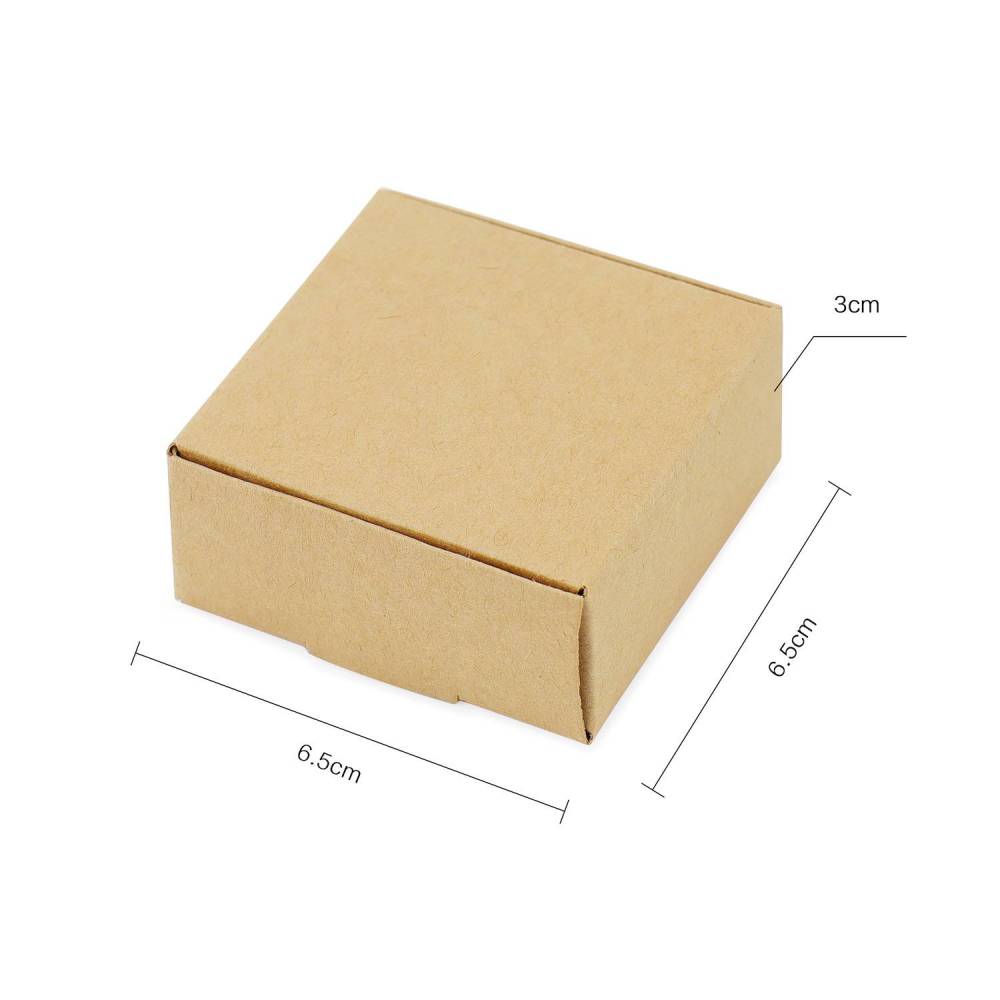 Caja cartón Kraft Regalo 3 tamaños Kraft - Inicio