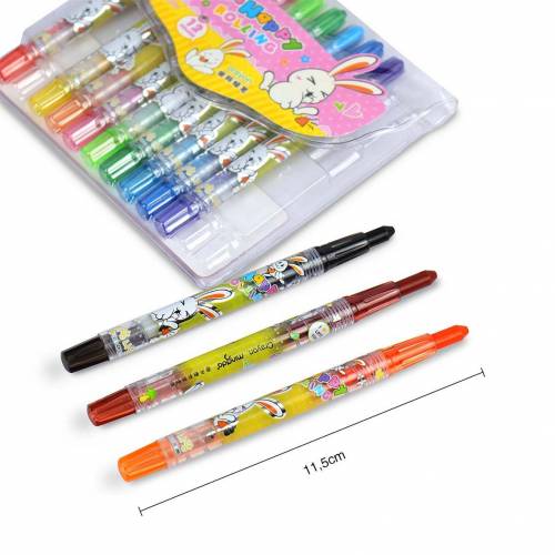 Lapices de ceras de colores baratas para niños giratorios - Detalles Cumpleaños