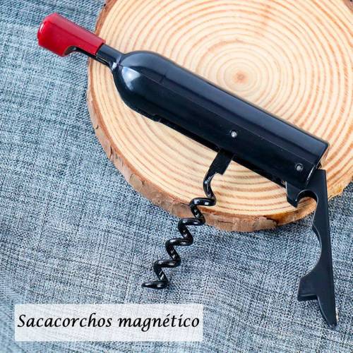 Sacacorchos magnético personalizado Detalle de bautizo "Mimos"